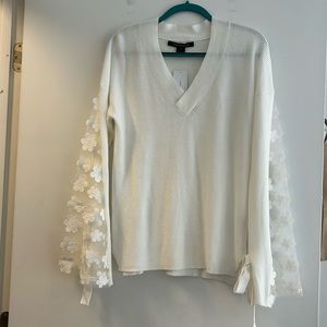 NEW WITH TAGS French Connection White Sweater